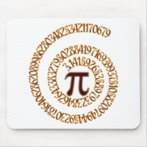 Pi to the Hundredth Decimal Place Mouse Pad