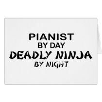 Pianist Deadly Ninja by Night