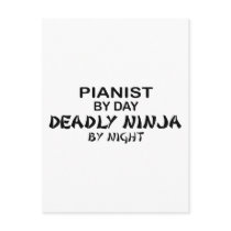 Pianist Deadly Ninja by Night