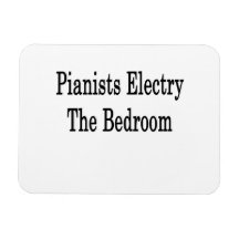 Pianists Electry The Bedroom Flexible Magnets