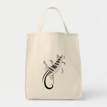 Piano and Music Notes Bags