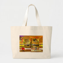 Piano art canvas bags