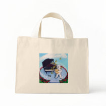 Piano Bears Tote Bag
