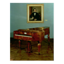 Piano belonging to Franz Peter Schubert postcards