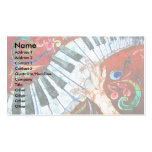 Piano Business Card Template 2 (light)