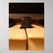 Piano Detail Poster