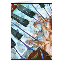 PIANO GREETING CARDS