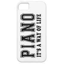 Piano It's way of life iPhone 5 Covers