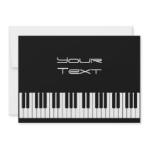 Piano Keyboard Announcement