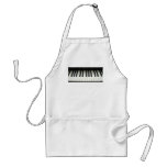 Piano Keyboard Apron