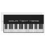 Piano Keyboard Business Rack Card