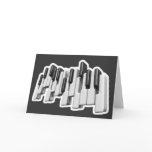 piano keyboard keys design cards