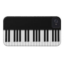 Piano Keyboard Keys iPhone 4 Case