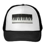 Piano Keyboard Mesh Hats
