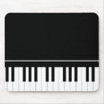Piano keyboard mouse pad