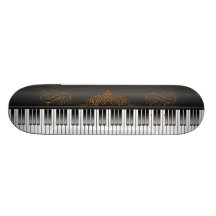 Piano Keyboard Skateboard