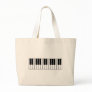 Piano Keys Tote Bags