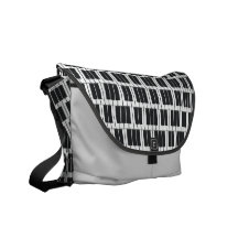 Piano Keys Commuter Bag