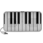 Piano Keys: Custom Speakers