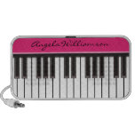 PIano Keys Doodle Speaker (fuschia)