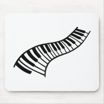 Piano keys mouse pads