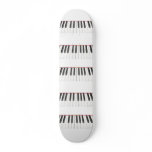 piano keys, piano keys, piano keys, piano keys,... skate deck