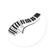 Piano Keys Stickers