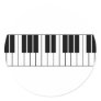 Piano Keys Stickers
