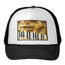 Piano Music Hat