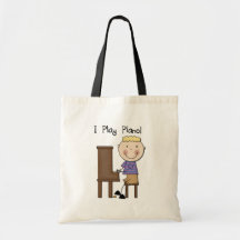 Piano Player Tshirts and Gifts Tote Bag