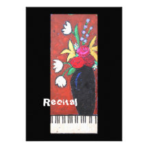 Piano Recital invitation II