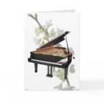 Piano -Romantic Music- Card