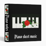 Piano sheet music Avery Binder