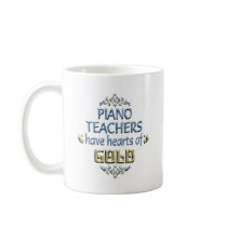 Piano Teacher Appreciation Mug