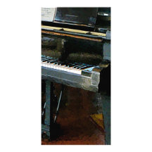 Piano With Sheet Music Photo Greeting Card