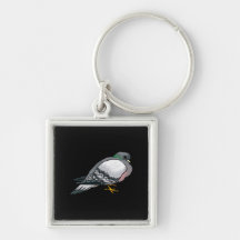Pibbles Pigeon.png Key Chain