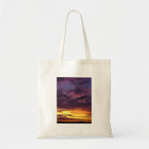 Picacho Peak Sunset Canvas Bag