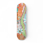 Picasojo tropic flower skateboard