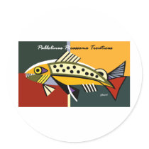 Picasso Trout Sticker