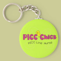 PICC Chick PICC Line Nurse Gifts keychains