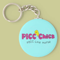 PICC Chick PICC Line Nurse Gifts keychains