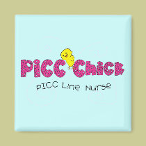 PICC Chick PICC Line Nurse Gifts magnets