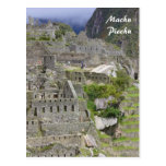 picchu peru post card