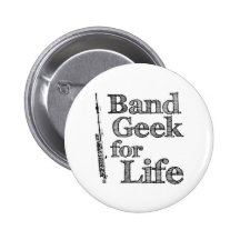 Piccolo Band Geek Pin