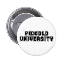 Piccolo University Pinback Buttons
