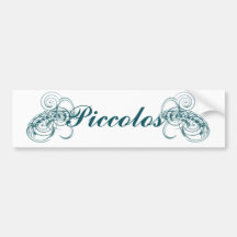 Piccolos Bumper Stickers