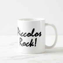 Piccolos Rock - Black Lettering Mug