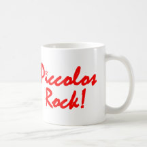 Piccolos Rock - Red Lettering Mug