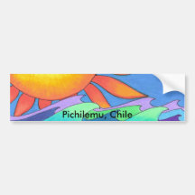 Pichilemu, Chile Bumper Stickers