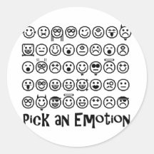 Pick An Emotion Sticker